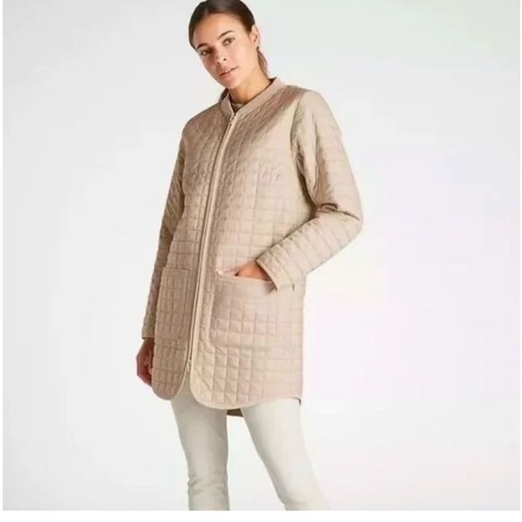 Athleta GRANDVIEW PRIMALOFT Quilted Shell Coat| M - Picture 1 of 10